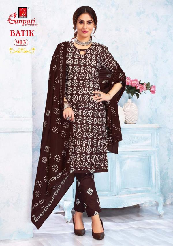 Ganpati Batik Pant Vol-9 – Kurti Pant With Dupatta